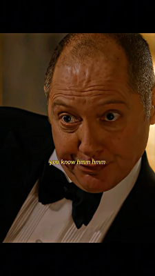 Raymond Reddington shows his feminine side #theblacklist